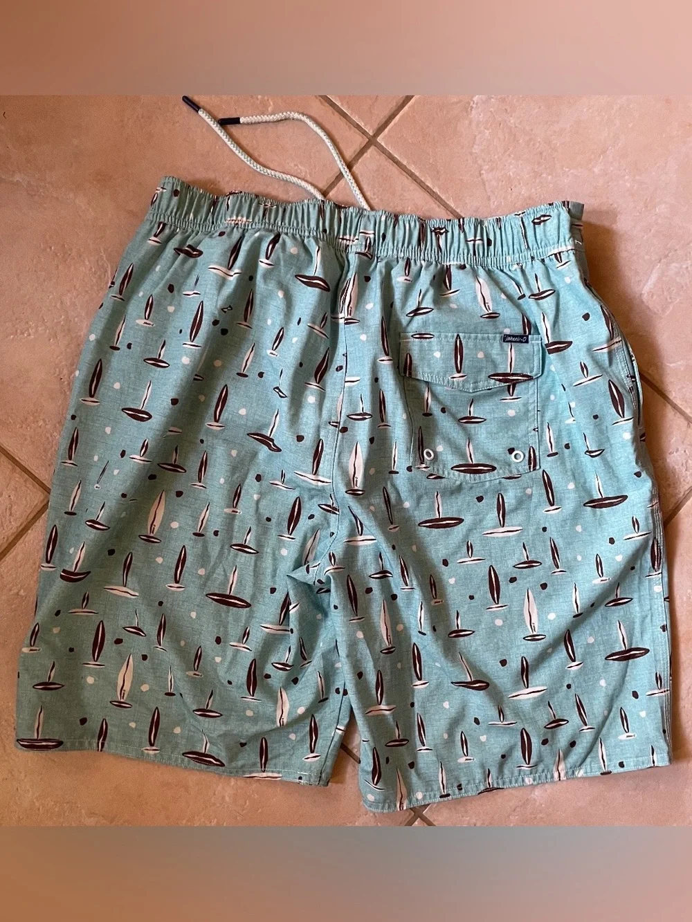 Johnnie-O Men’s Board Shorts Swim Trunks Surf Large